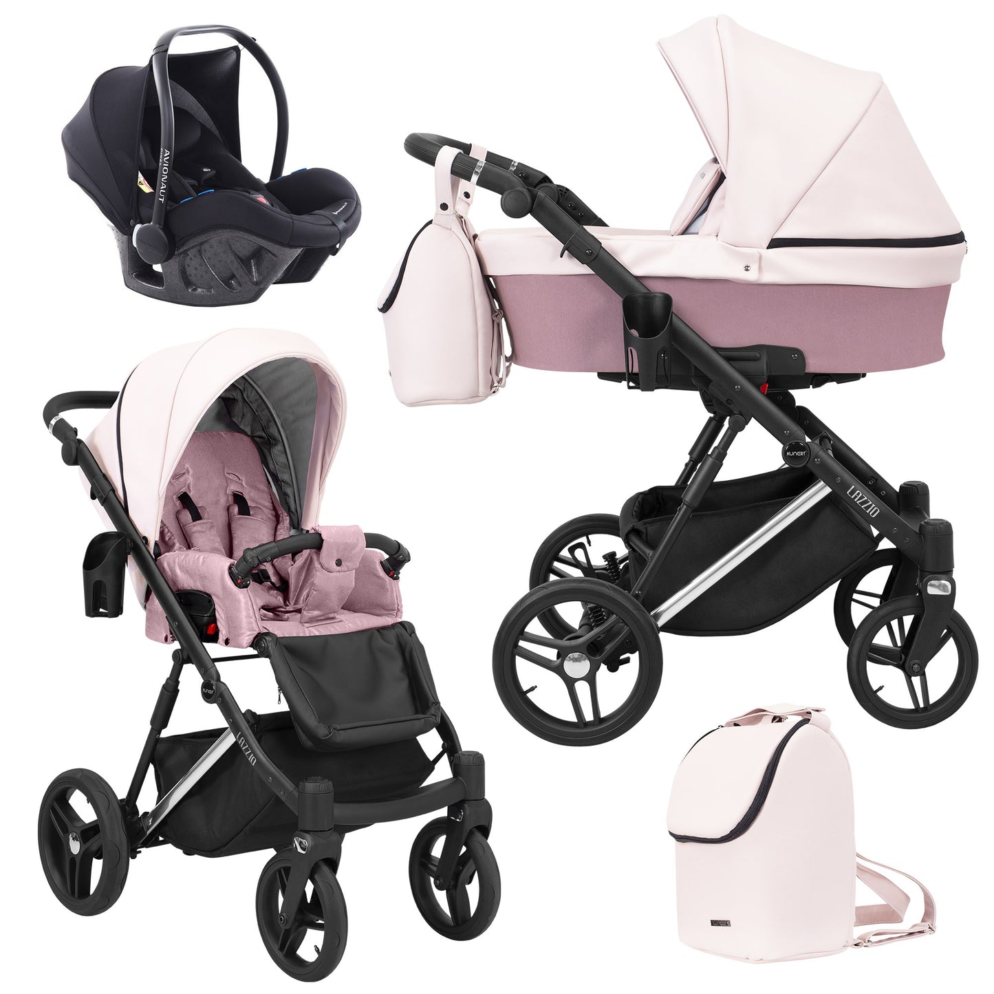 Carucior Kunert 3 in 1 Lazzio Premium