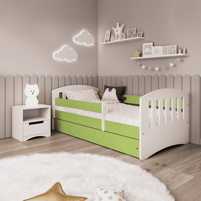 Pat tineret Kocot Kids Classic I cu sertar si saltea 160x80