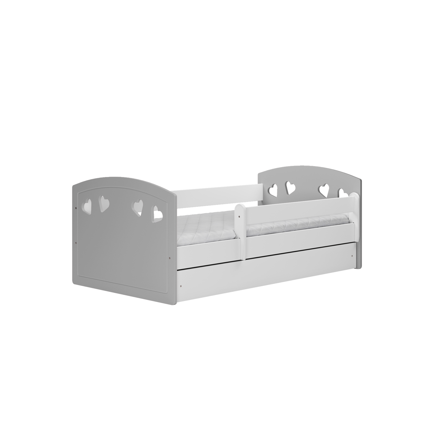 Pat tineret Kocot Kids Julia cu sertar si saltea 160x80