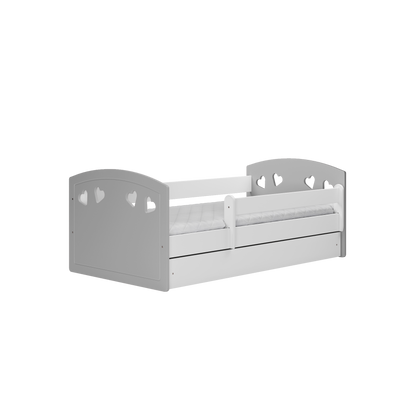 Pat tineret Kocot Kids Julia cu sertar si saltea 160x80