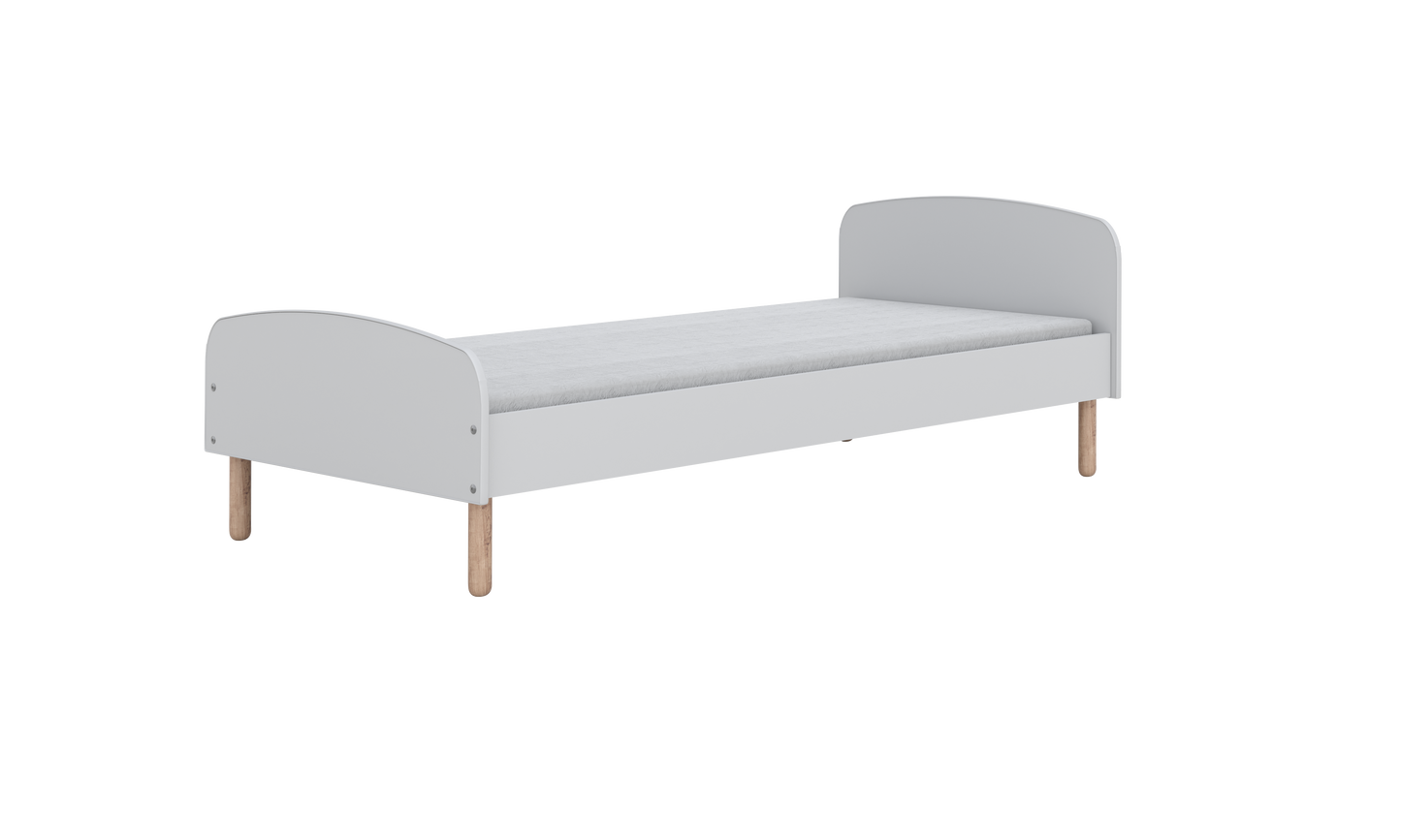 Pat copii Kocot Kids Emma 180x90 cu saltea