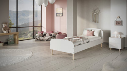 Pat copii Kocot Kids Emma 180x90 cu saltea