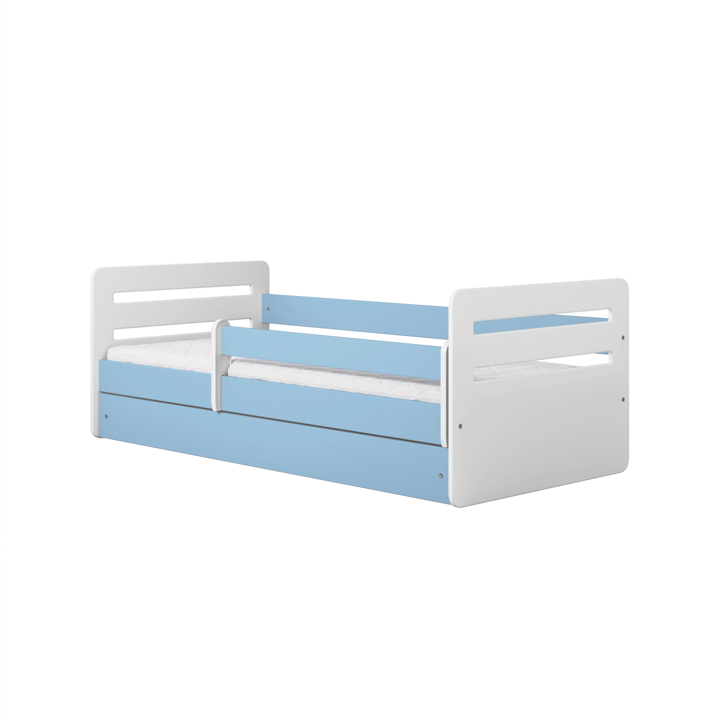 Pat tineret Kocot Kids Tomi cu sertar si saltea 160x80