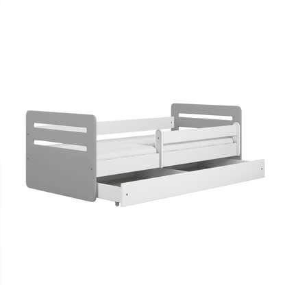 Pat tineret Kocot Kids Tomi cu sertar si saltea 160x80