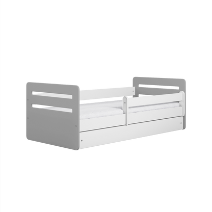 Pat tineret Kocot Kids Tomi cu sertar si saltea 160x80