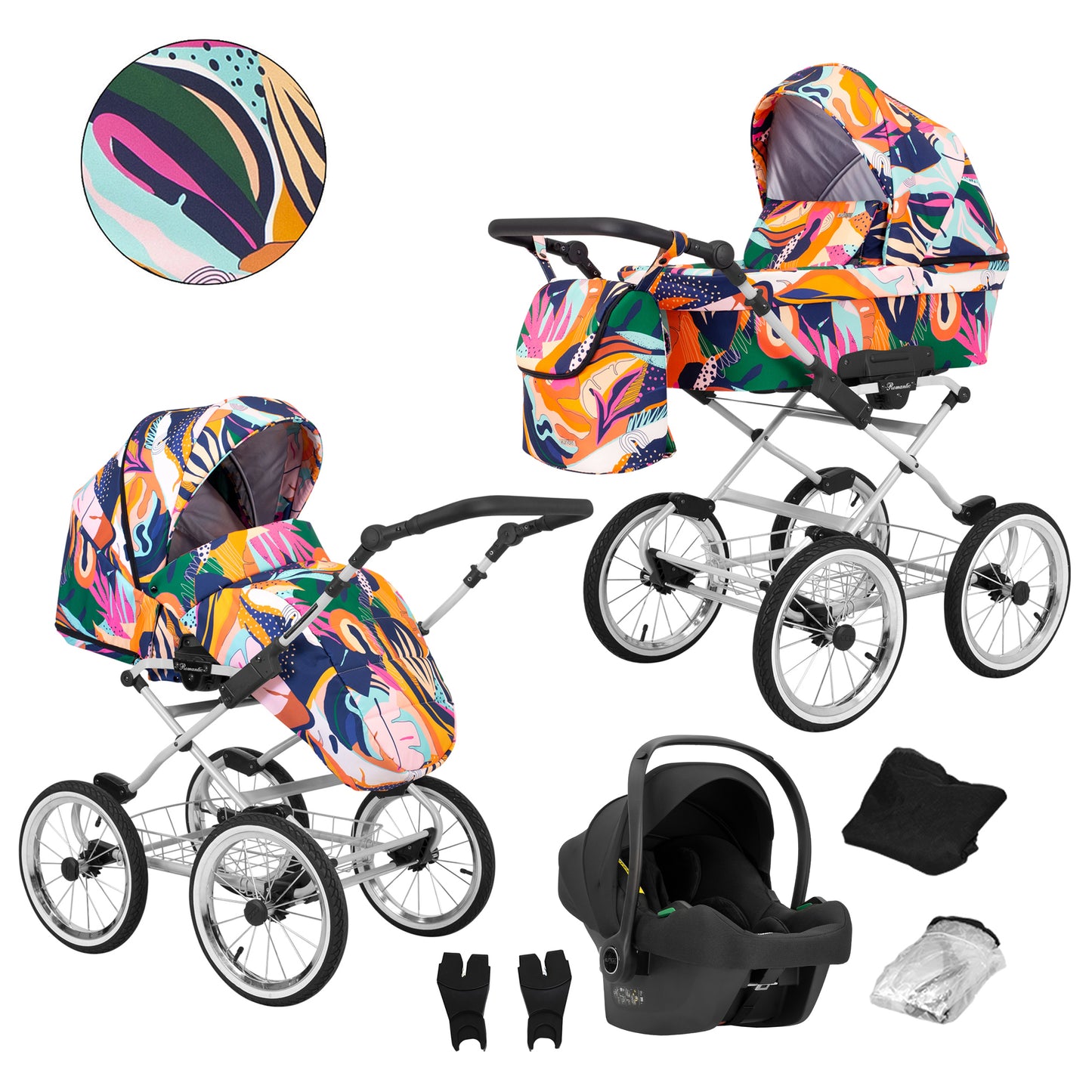 Carucior Kunert 3 in 1 Romantic