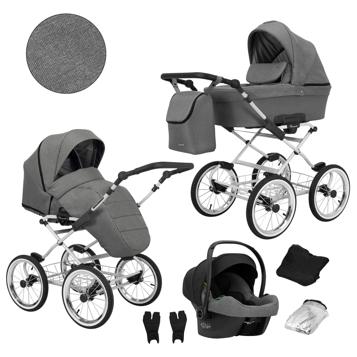 Carucior Kunert 3 in 1 Romantic