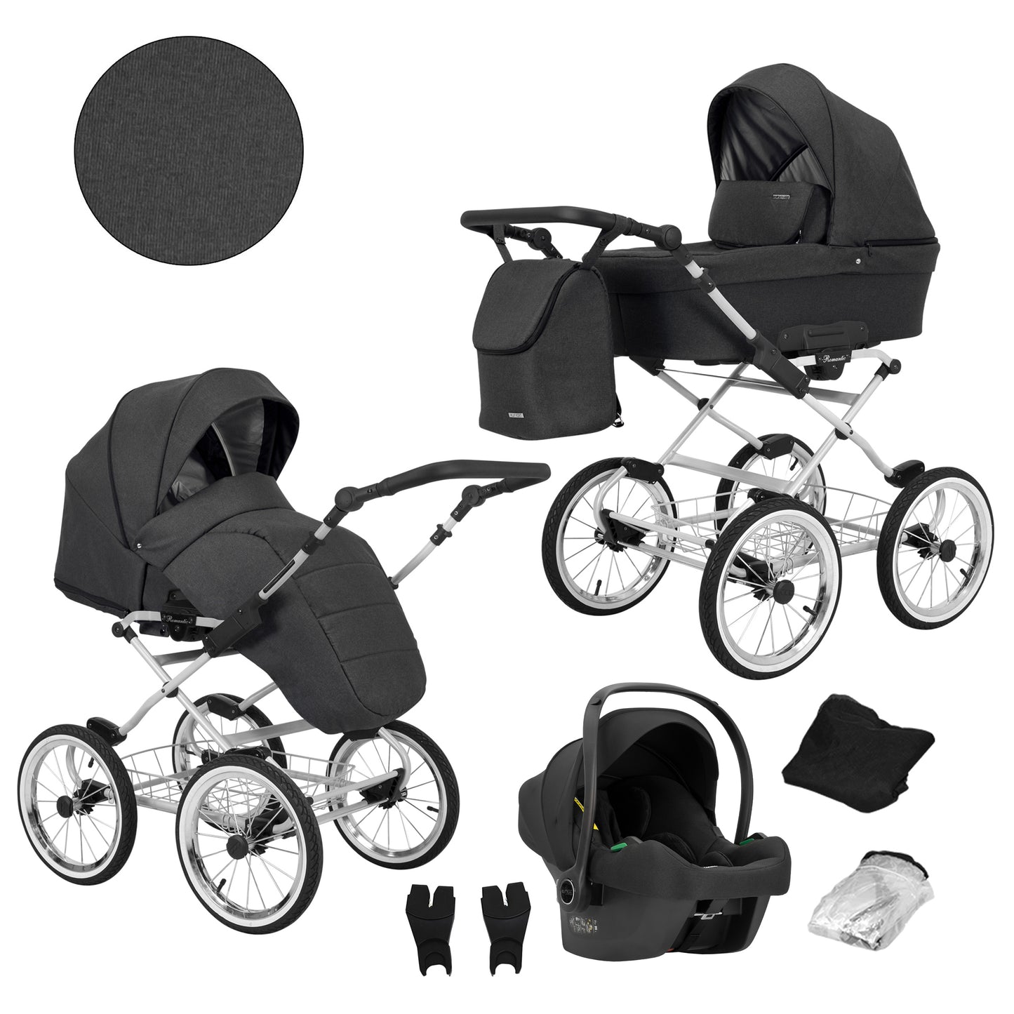 Carucior Kunert 3 in 1 Romantic