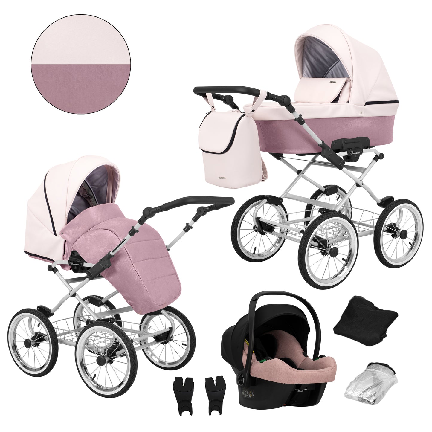 Carucior Kunert 3 in 1 Romantic