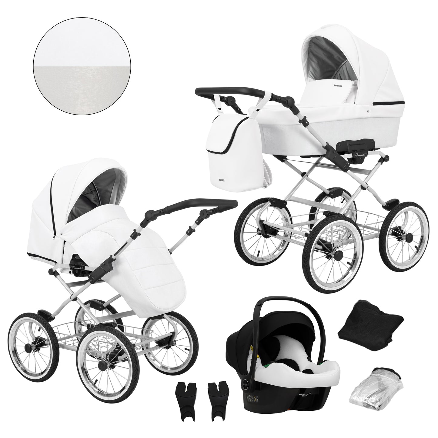 Carucior Kunert 3 in 1 Romantic