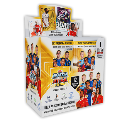 Cutie 24 pachete cartonase - Match Attax Extra 2025 - Full Box