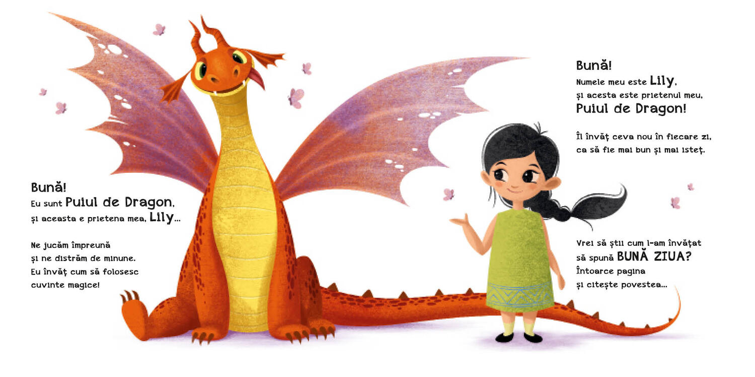 Cum sa-ti inveti dragonul sa spuna BUNA ZIUA