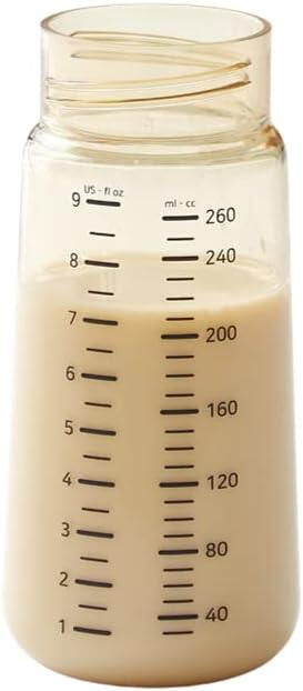 Biberon anticolici premium cu tetina M, galben (260 ml)