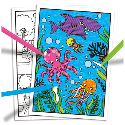 Carte de colorat - Modele ascunse