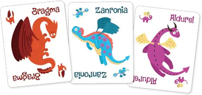 Joc de carti Old Maid - Dragoni veseli