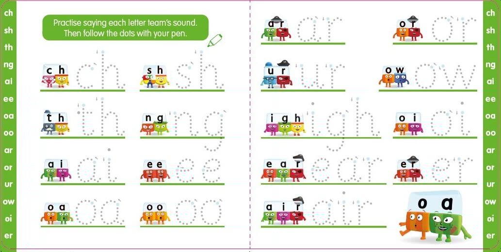 Carticica Scriu si Sterg  Alphablocks - Fonetica