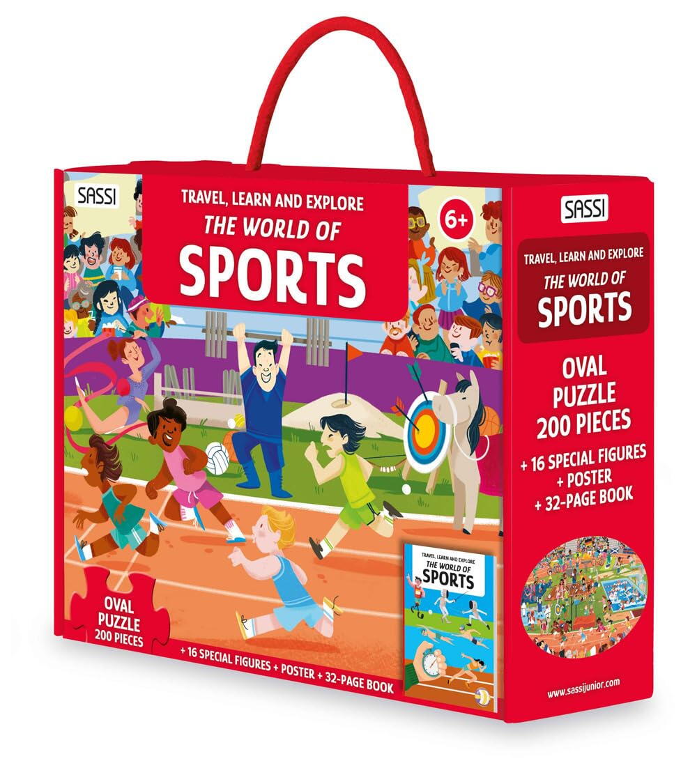 Cunoaste si exploreaza - Puzzle Ora de sport (200 piese)
