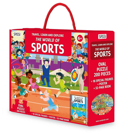 Cunoaste si exploreaza - Puzzle Ora de sport (200 piese)