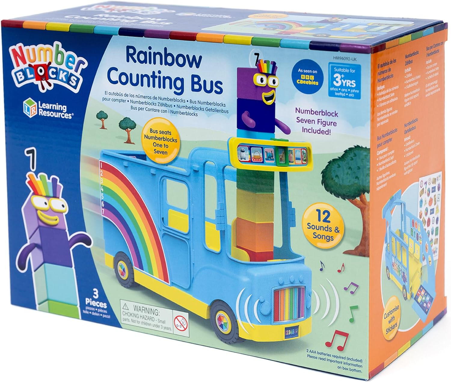 Joc de rol  - Numberblocks® si autobuzul curcubeu