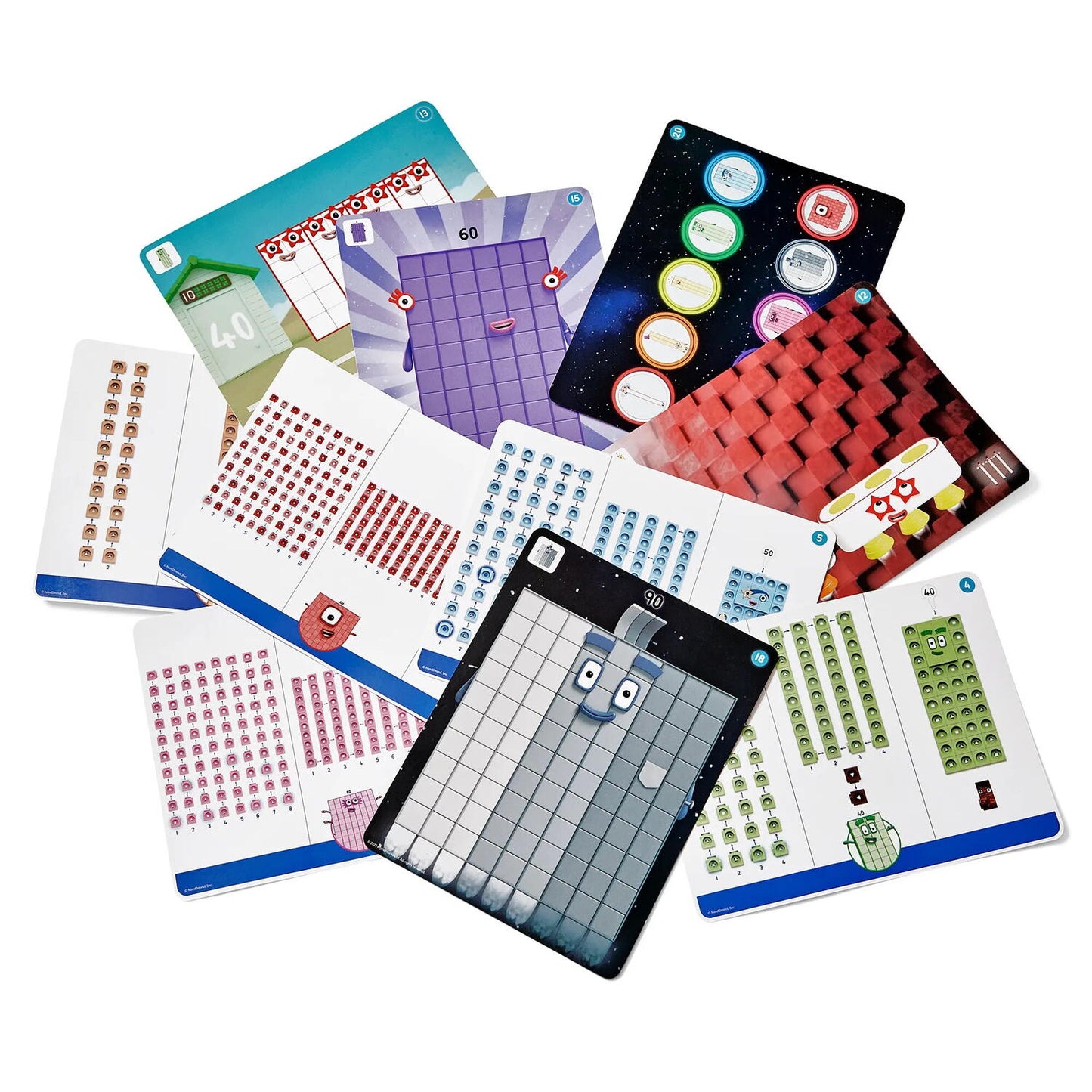 MathLink®Cubes Numberblocks Set activitati - Eroii cu Zero