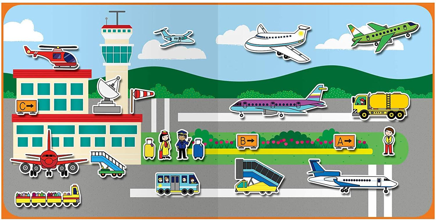 Cartea mea cu stickere - Vehicule