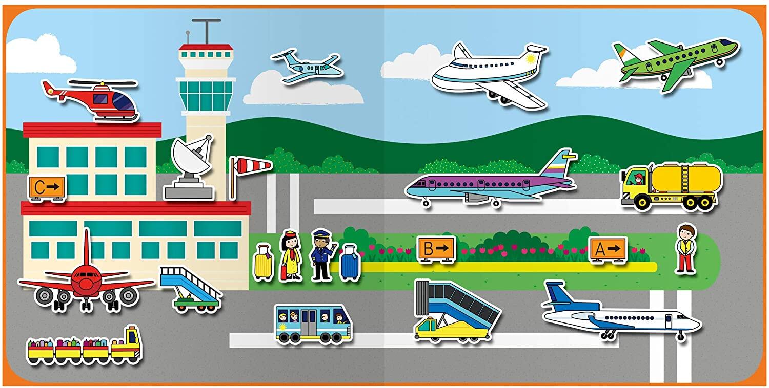 Cartea mea cu stickere - Vehicule