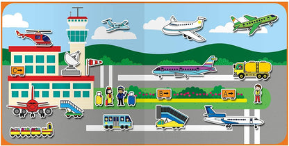 Cartea mea cu stickere - Vehicule