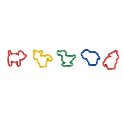 Set forme pentru plastilia - Animalute de la ferma