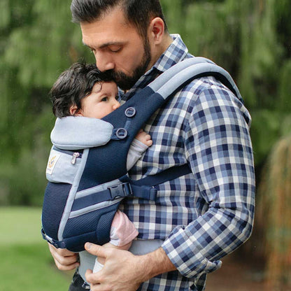 Marsupiu Adapt Cool Air Mesh Chambray  Ergobaby BCPEAPCHAM