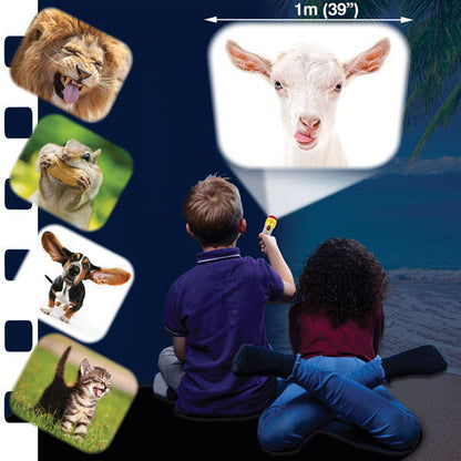 Proiector tip lanterna - Distractie cu animalute