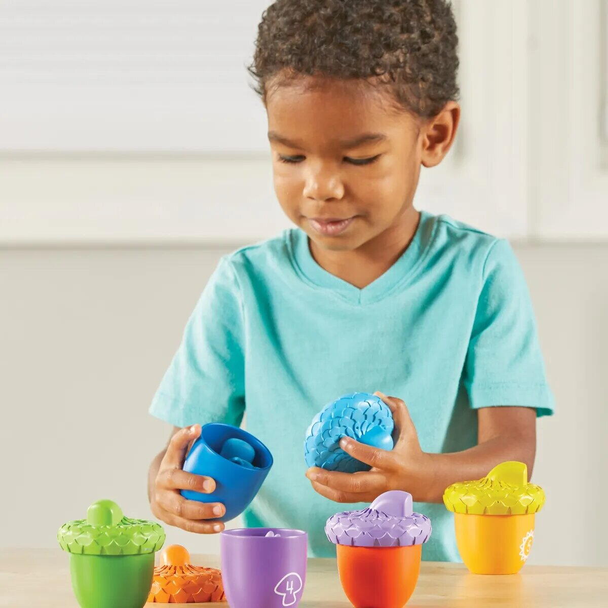 Joc de sortat si numarat - Veveritele vesele