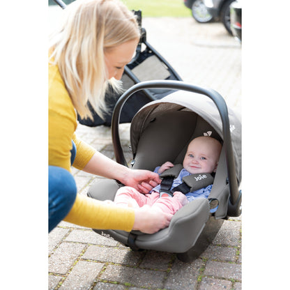 Joie - Scoica auto i-Snug 2 cu tetiera reglabila, 40-75 cm, Moonlight, testata ADAC si certificata R129