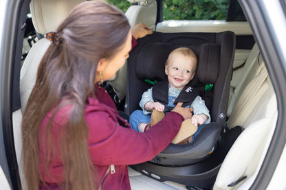 Joie - Scaun auto i-Pivot 360° Thunder, 40-105 cm, certificat R129 si testat ADAC