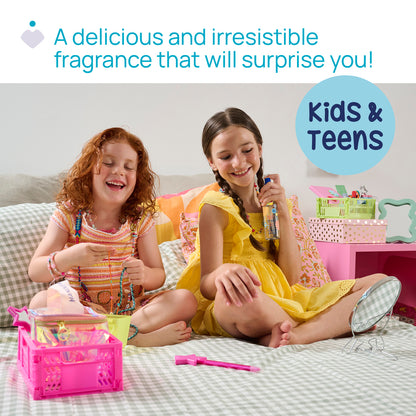 Apa parfumata Chicco POP DreamyMist cu aroma de prajitura cu vanilie,  formula vegana, pentru copii si adolescenti 150 ml