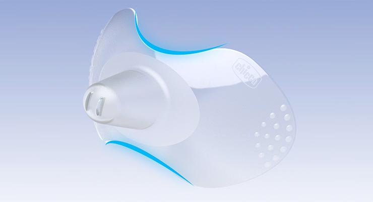 Aparatoare Chicco din silicon pentru mamelon marimea S-M, 2buc, 0luni+