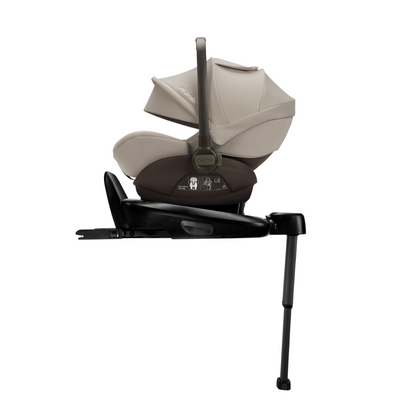 Nuna - Set scoica auto i-size ARRA Next Hazelwood + Baza isofix BASE next i-Size pentru ARRA next, testata ADAC