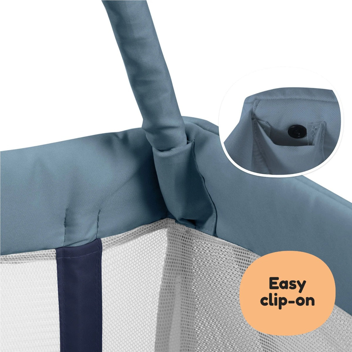 Aeromoov, Arcada de jucarii, pentru patut pliant de calatori, Blue Whale