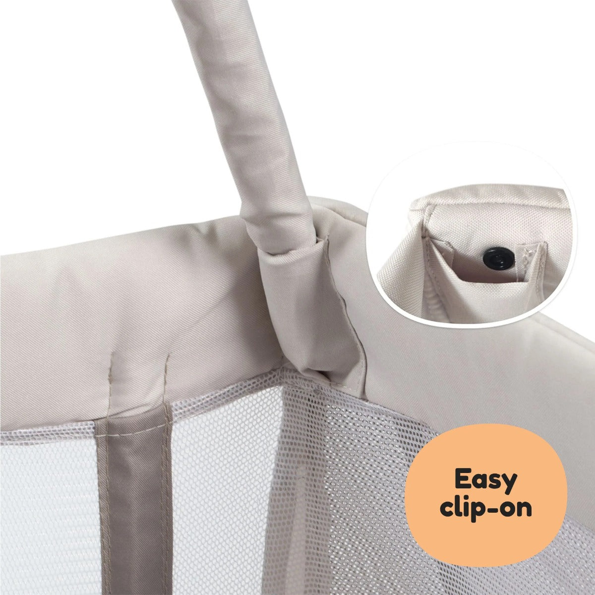 Aeromoov, Arcada de jucarii, pentru patut pliant de calatori, White Sand