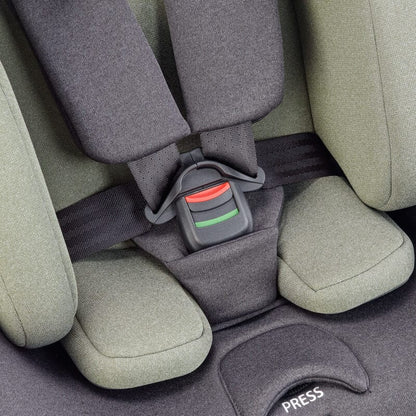 BabyGo - Scaun auto rotativ cu isofix, MOVE360 Green, 40-150 cm, certificat R129