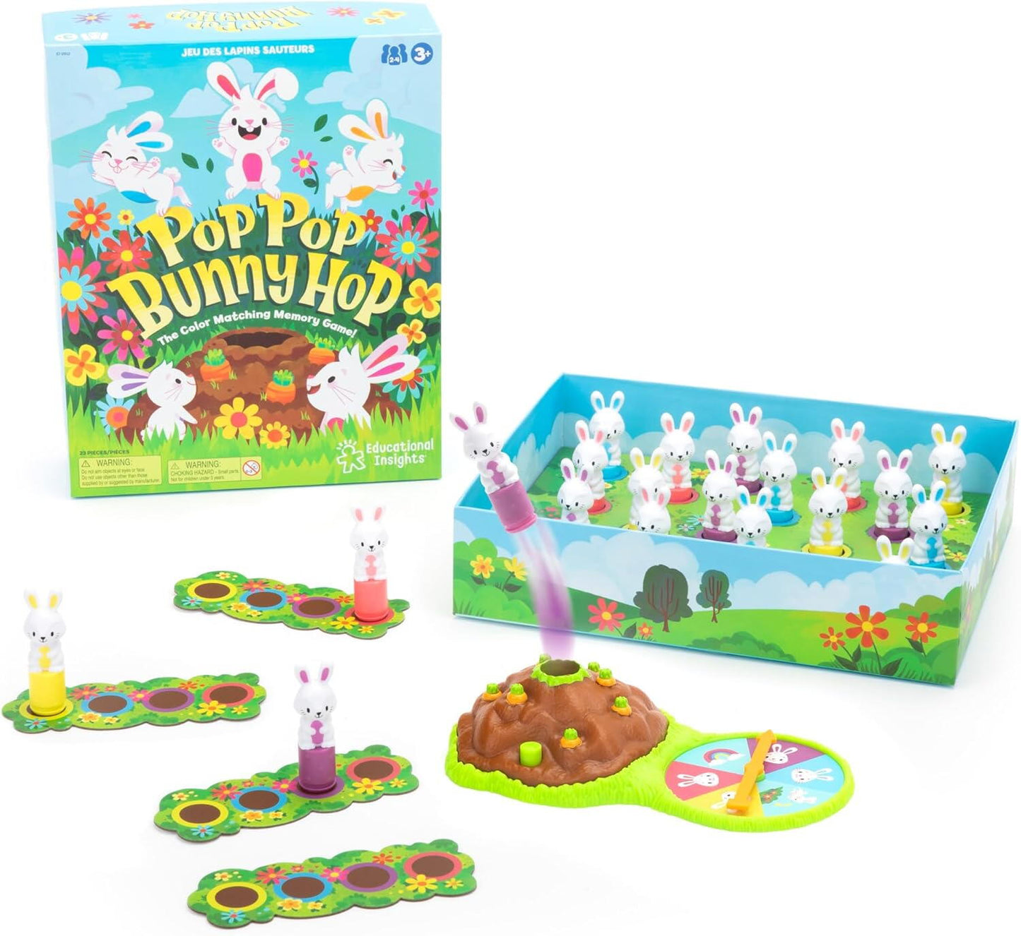 Joc de memorie - Pop Pop Bunny Hop