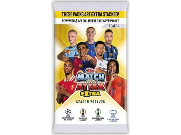 Pachet cartonase Extra - Topps Match Attax 24/25
