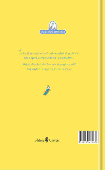 Zebra care nu voia sa mearga la scoala