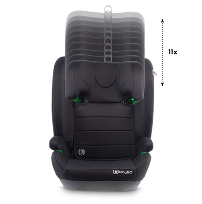 BabyGo - Scaun auto SafeChild2 Black, 100-150 cm, certificat R129