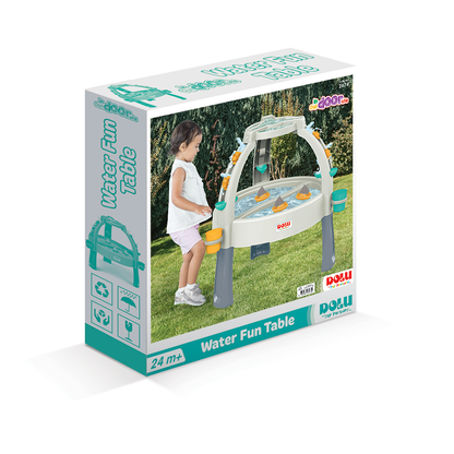 Masuta mea cu activitati pentru apa si nisip pastel