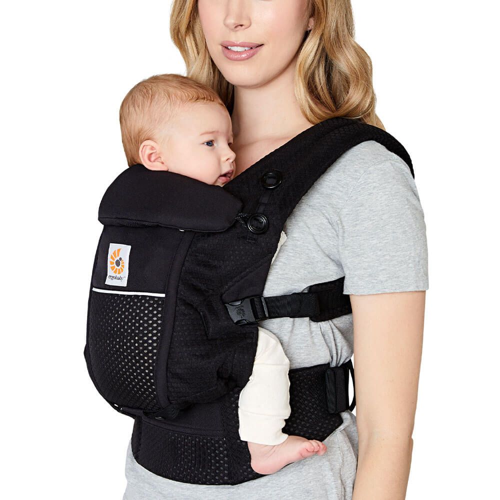 Marsupiu Adapt Soft Flex Mesh Onyx Black Ergobaby