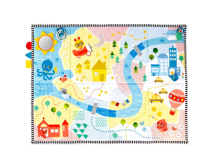 Baby Einstein - Salteluta Plush Busy Mat