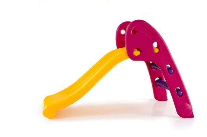 BabyGo - Tobogan Happy-Pink Yellow