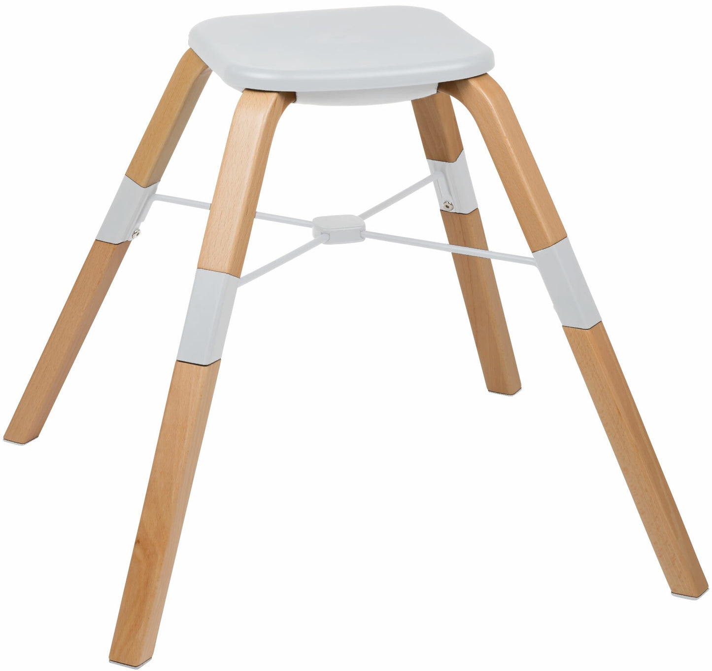 BabyGo - Scaun de masa 360° Carou, Alb