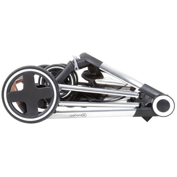 BabyGo - Carucior 3 in 1 Halime  – cadru Silver