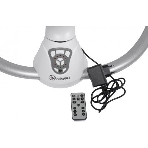 BabyGo - Leagan si balansoar Homey, Gri